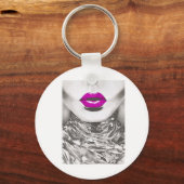 Sleutelhanger, Basic Button Sleutelhanger (Voorkant)