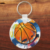 Sleutelhanger-Basketball Sleutelhanger (Voorkant)