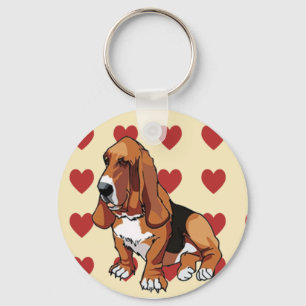 Sleutelhanger - Basset Hound