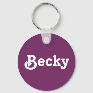 Sleutelhanger Becky