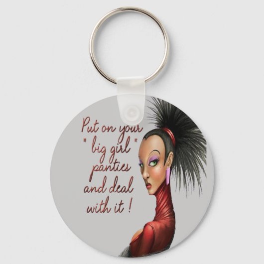 Sleutelhanger "Big Girls Panties" (Voorkant)