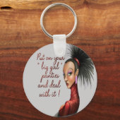 Sleutelhanger "Big Girls Panties" (Voorkant)