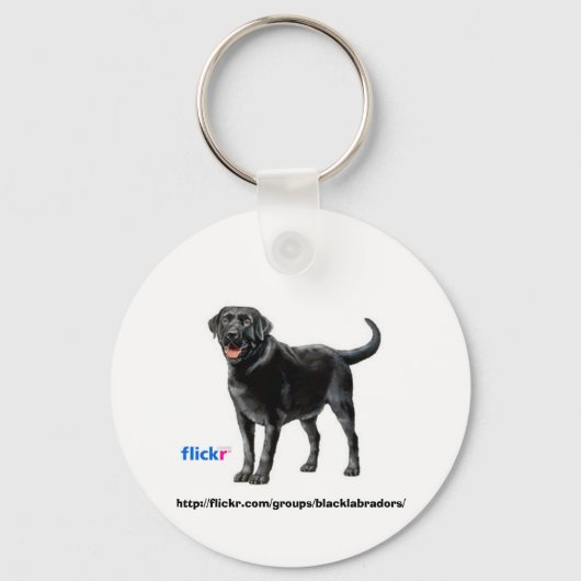 Sleutelhanger Black Labs Group (Voorkant)