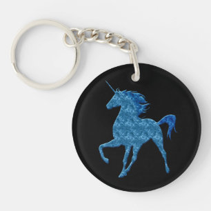 Sleutelhanger Blauwvuurunicorn