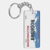 Sleutelhanger bord Washington (Voorkant Links)