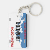 Sleutelhanger bord Washington (achterkant)