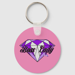 Sleutelhanger Boss Dame Diamanten