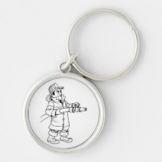 Sleutelhanger brandweerman