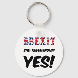 Sleutelhanger Brexit 2e Referendum Ja