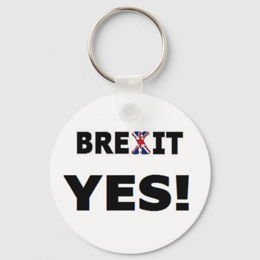 Sleutelhanger Brexit Ja (Voorkant)