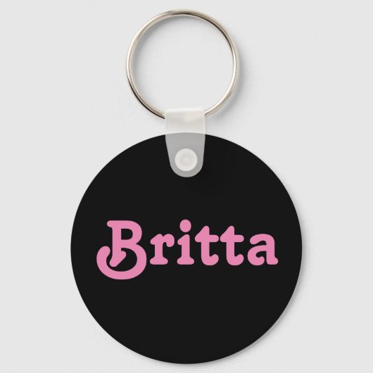 Sleutelhanger Britta (Voorkant)