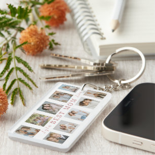 Sleutelhanger Cadeau Beste Moeder Aangepaste Fot