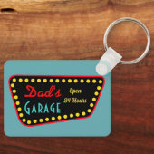 Sleutelhanger Cadeau Vader's Garage (Voorkant)