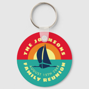 Sleutelhanger cadeau voor familiebijeenkomst met a