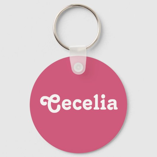Sleutelhanger Cecelia (Voorkant)