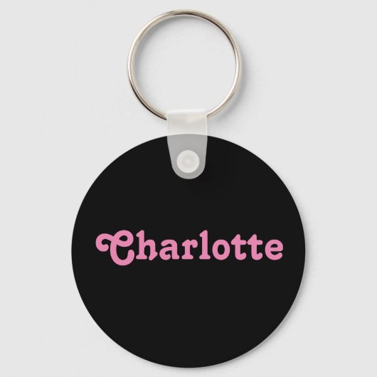 Sleutelhanger Charlotte (Voorkant)
