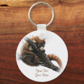 Sleutelhanger: Coatimundi #5 (Klassiek) Sleutelhanger (Voorkant)