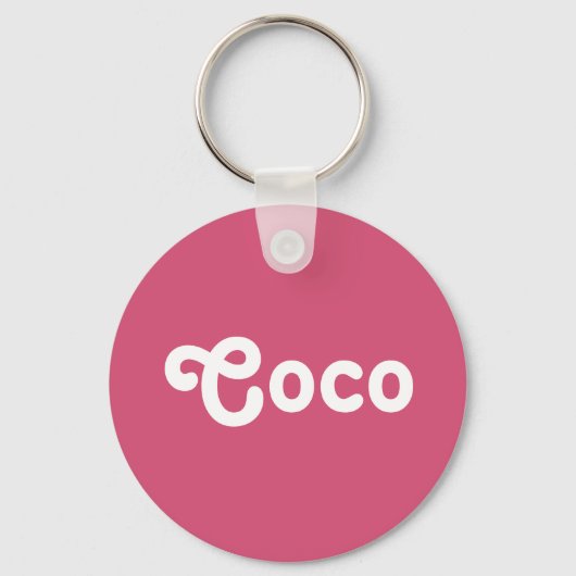 Sleutelhanger Coco (Voorkant)