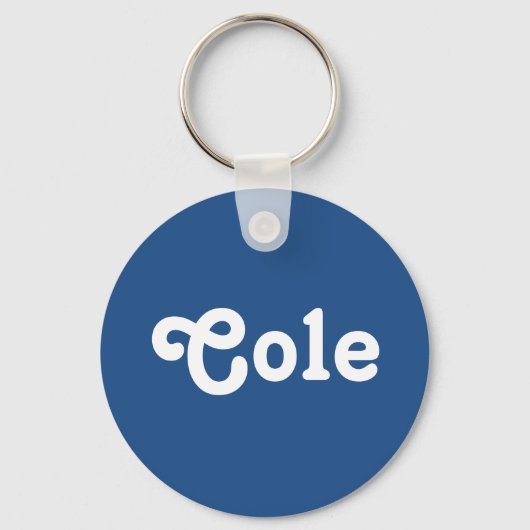 Sleutelhanger Cole (Voorkant)