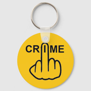 Sleutelhanger criminaliteit is crimineel