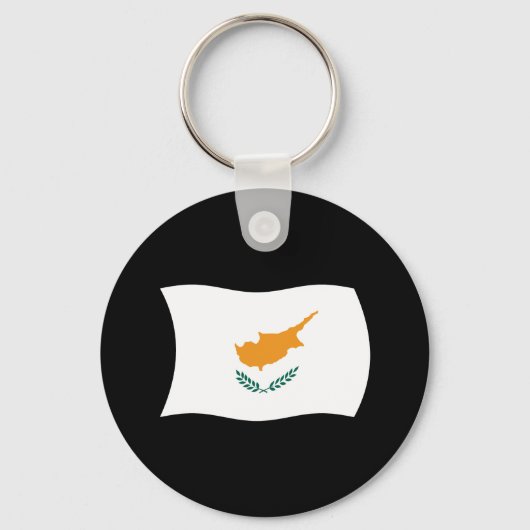 Sleutelhanger Cyprus-vlag (Voorkant)