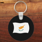 Sleutelhanger Cyprus-vlag (Voorkant)