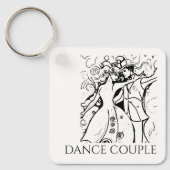 Sleutelhanger Dance Couple (Voorkant)