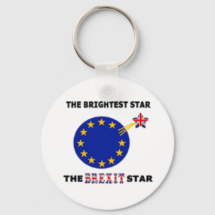 Sleutelhanger De Britse vlag Brexit Star