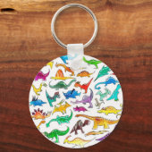 sleutelhanger "Dinosaurs voor beginners" (Voorkant)