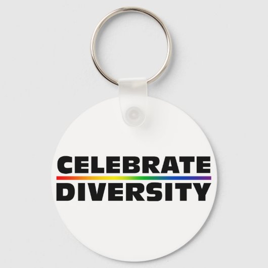 Sleutelhanger Diversiteit vieren (Voorkant)