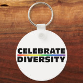 Sleutelhanger Diversiteit vieren (Voorkant)