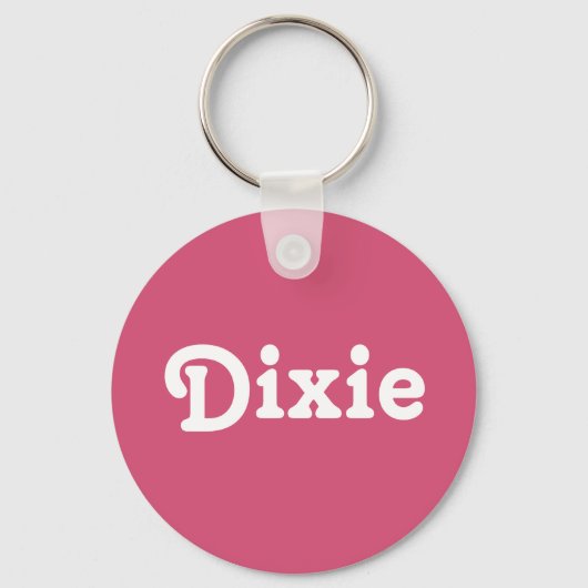 Sleutelhanger Dixie (Voorkant)