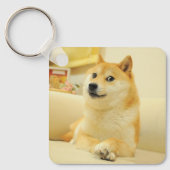 Sleutelhanger Doge Dog Meme Double Sided (Voorkant)