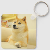Sleutelhanger Doge Dog Meme Double Sided (Achterkant)