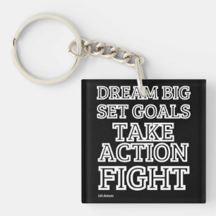 sleutelhanger "DREAM BIG..."