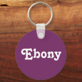 Sleutelhanger Ebony (Voorkant)