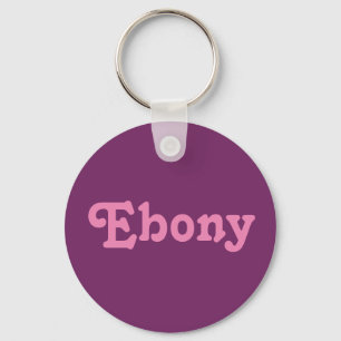 Sleutelhanger Ebony
