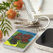 sleutelhanger "Een moederliefde" (Voorkant Rechts)