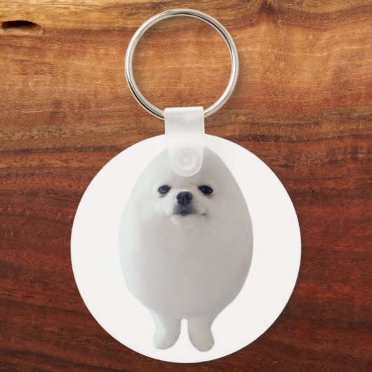 Sleutelhanger Egg Dog Meme (Voorkant)