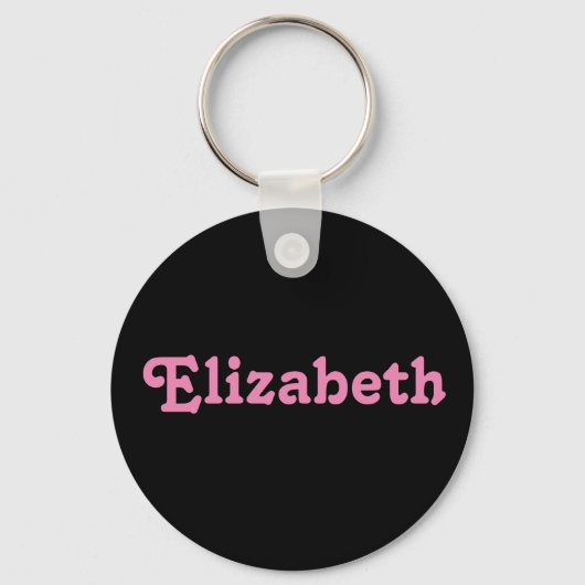 Sleutelhanger Elizabeth (Voorkant)