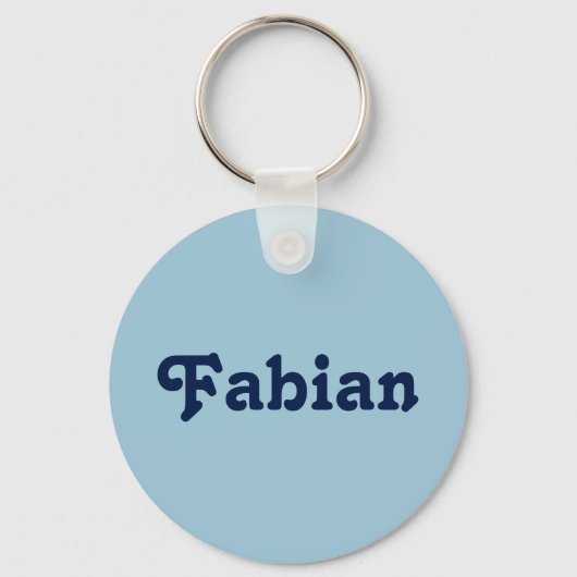 Sleutelhanger Fabian (Voorkant)