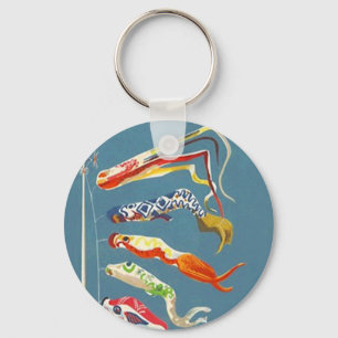 SLEUTELHANGER FESTIVE KOINOBORI FISH CARP STREAMS