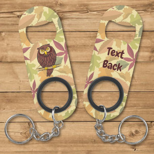 Sleutelhanger Flesopener Uil Cartoon Mini Flessenopener
