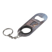 Sleutelhanger flesopening flessenopener (Voorkant Gekanteld)