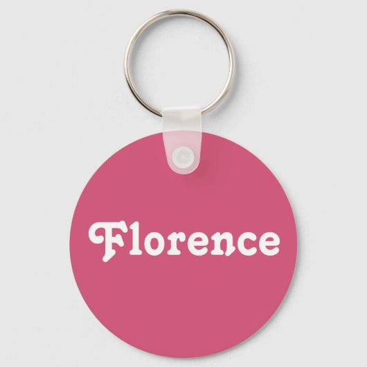 Sleutelhanger Florence (Voorkant)
