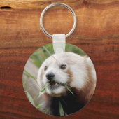 sleutelhanger Foto red panda, animal 0326. (Voorkant)