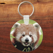 sleutelhanger Foto red panda, animal 0328. (Voorkant)