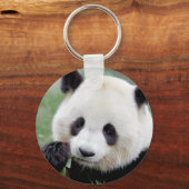Sleutelhanger foto reus panda. Panda-wedstrijd. (Voorkant)