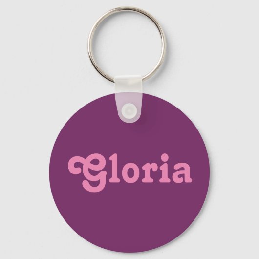Sleutelhanger Gloria (Voorkant)