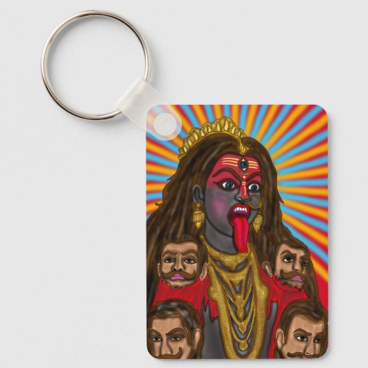 Sleutelhanger Godin Kali (Voorkant)